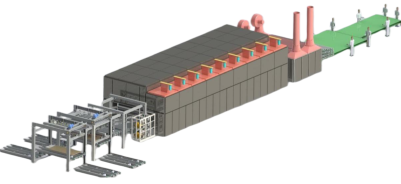 roller veneer drying machine