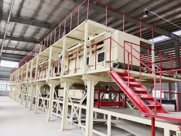 OSB board making machine